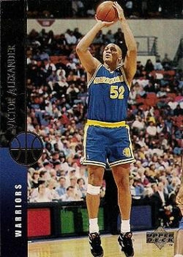 #221 Victor Alexander - Golden State Warriors - 1994-95 Upper Deck Basketball