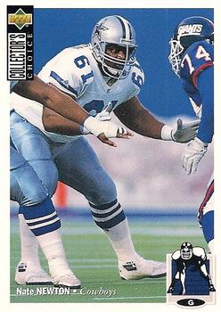 #221 Nate Newton - Dallas Cowboys - 1994 Collector's Choice Football