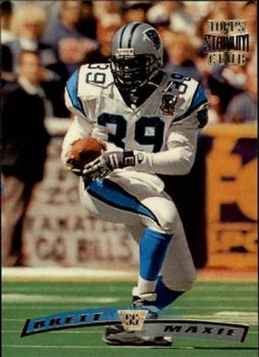 #221 Brett Maxie - Carolina Panthers - 1996 Stadium Club Football