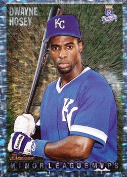 #221 Dwayne Hosey - Kansas City Royals - 1995 Bowman Baseball