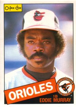 #221 Eddie Murray - Baltimore Orioles - 1985 O-Pee-Chee Baseball
