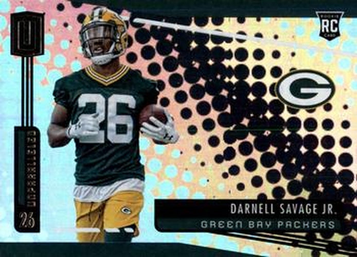 #221 Darnell Savage Jr. - Green Bay Packers - 2019 Panini Unparalleled Football