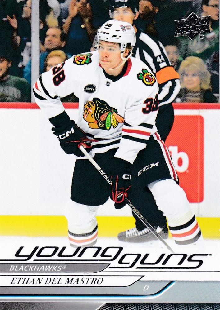 #221 Ethan Del Mastro - Chicago Blackhawks - 2024-25 Upper Deck Hockey