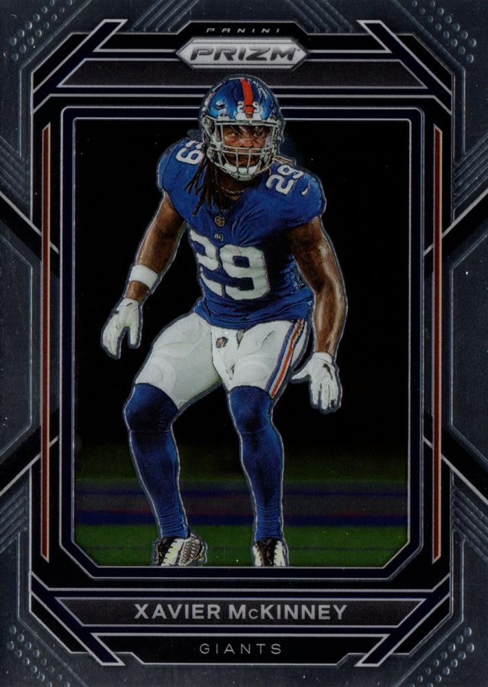 #221 Xavier McKinney - New York Giants - 2022 Panini Prizm Football