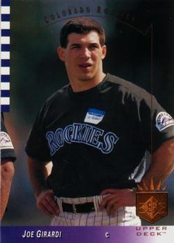 #221 Joe Girardi - Colorado Rockies - 1993 SP Baseball