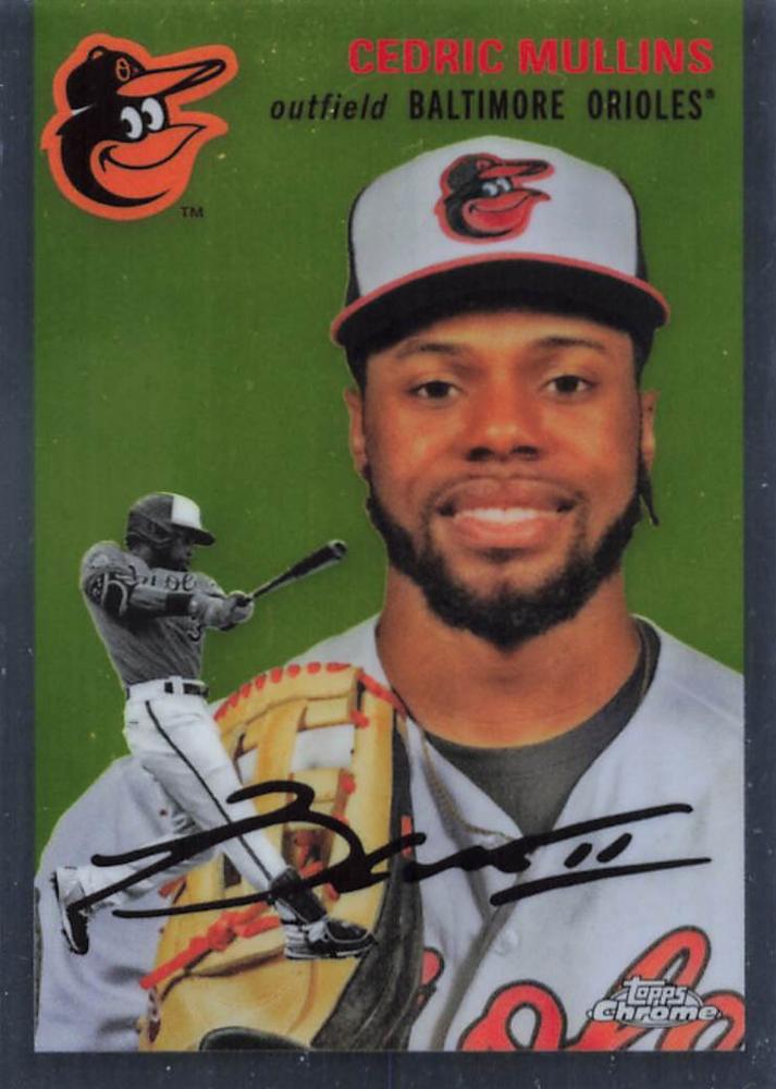 #221 Cedric Mullins - Baltimore Orioles - 2023 Topps Chrome Platinum Anniversary Baseball