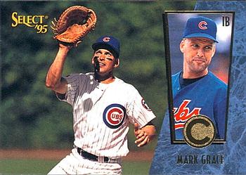 #221 Mark Grace - Chicago Cubs - 1995 Select Baseball