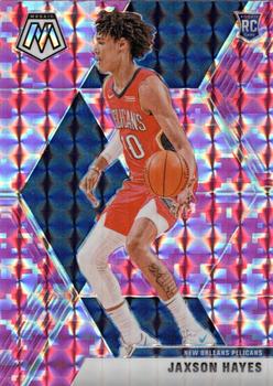 #221 Jaxson Hayes - New Orleans Pelicans - 2019-20 Panini Mosaic - Camo Pink Basketball