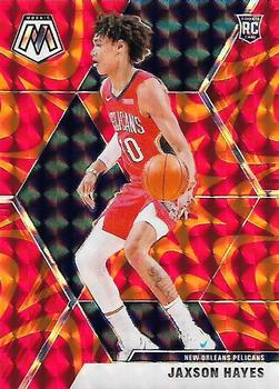 #221 Jaxson Hayes - New Orleans Pelicans - 2019-20 Panini Mosaic - Reactive Orange Basketball