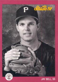 #221 Jay Bell - Pittsburgh Pirates - 1991 Studio Baseball