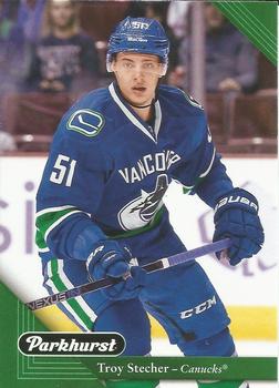#221 Troy Stecher - Vancouver Canucks - 2017-18 Parkhurst Hockey