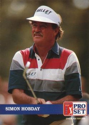 #221 Simon Hobday - 1992 Pro Set PGA Tour Golf