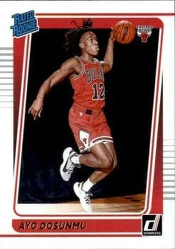 #221 Ayo Dosunmu - Chicago Bulls - 2021-22 Donruss Basketball
