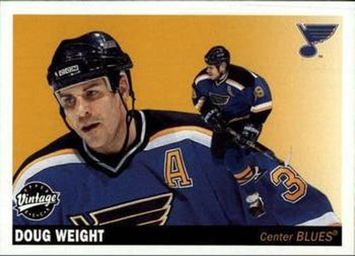 #221 Doug Weight - St. Louis Blues - 2002-03 Upper Deck Vintage Hockey