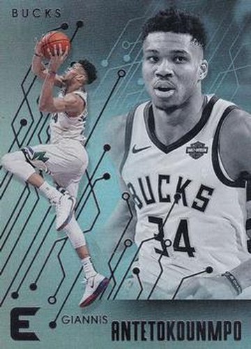#221 Giannis Antetokounmpo - Milwaukee Bucks - 2019-20 Panini Chronicles Basketball