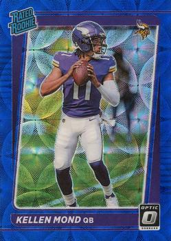 #221 Kellen Mond - Minnesota Vikings - 2021 Donruss Optic - Blue Scope Football