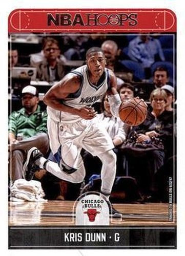 #221 Kris Dunn - Chicago Bulls - 2017-18 Hoops Basketball