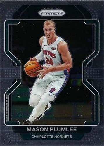 #221 Mason Plumlee - Charlotte Hornets - 2021-22 Panini Prizm Basketball