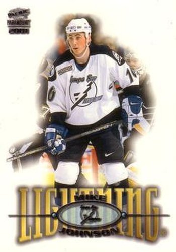 #221 Mike Johnson - Tampa Bay Lightning - 2000-01 Pacific Paramount Hockey