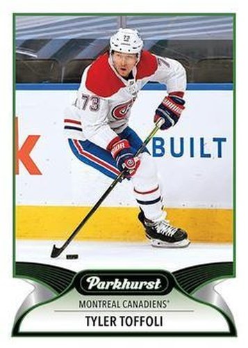 #221 Tyler Toffoli - Montreal Canadiens - 2021-22 Parkhurst Hockey