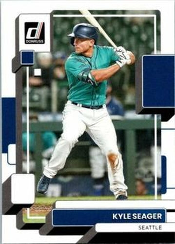 #221 Kyle Seager - Seattle Mariners - 2022 Donruss Baseball