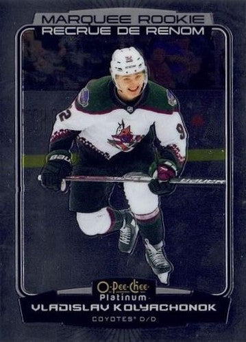 #221 Vladislav Kolyachonok - Arizona Coyotes - 2022-23 O-Pee-Chee Platinum Hockey