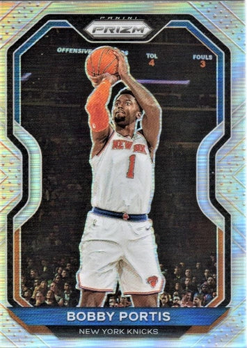 #221 Bobby Portis - New York Knicks - 2020-21 Panini Prizm - Silver Prizms Basketball