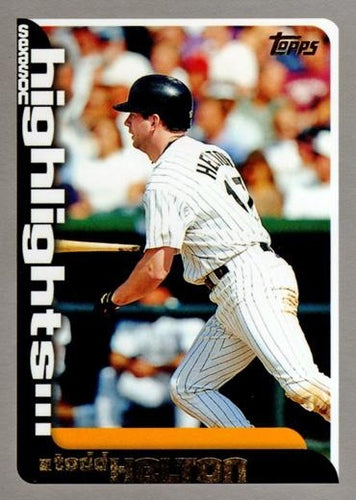 #221 Todd Helton - Colorado Rockies - 2000 Topps Baseball
