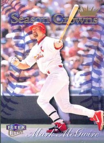 #221 Mark McGwire - St. Louis Cardinals - 1999 Ultra Baseball