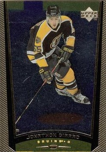 #222 Jonathan Girard - Boston Bruins - 1998-99 Upper Deck Gold Reserve Hockey
