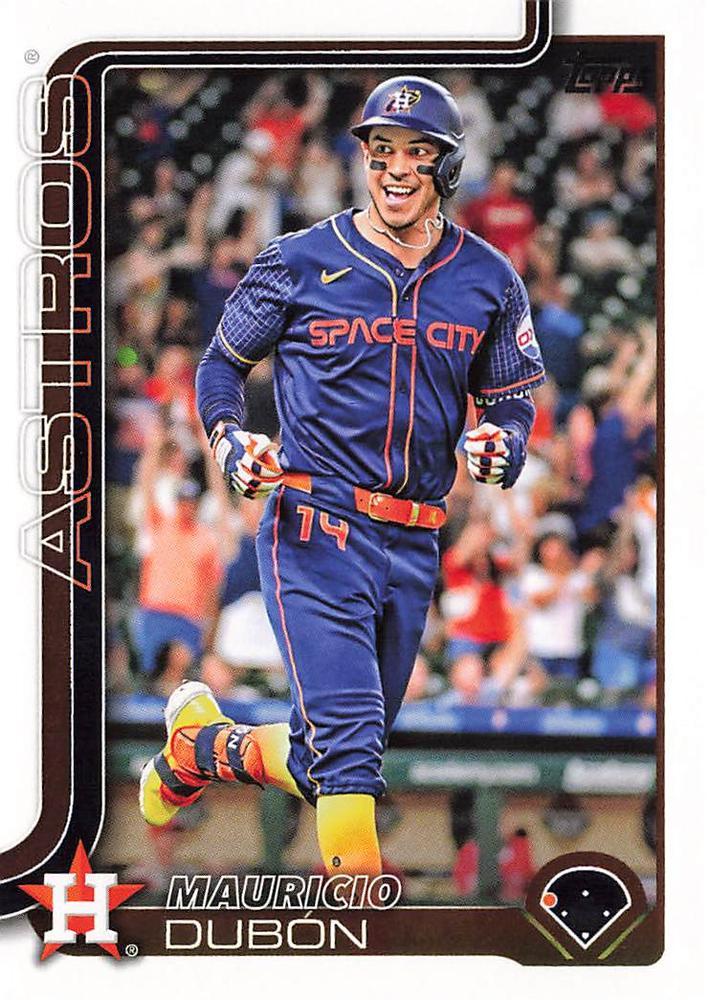#222 Mauricio Dubón - Houston Astros - 2025 Topps Baseball