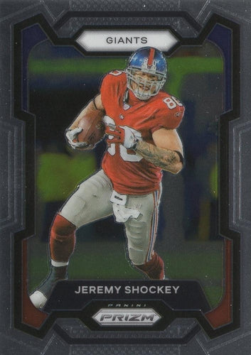 #222 Jeremy Shockey - New York Giants - 2023 Panini Prizm Football
