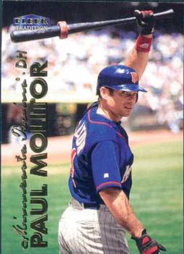 #222 Paul Molitor - Minnesota Twins - 1999 Fleer Tradition Baseball
