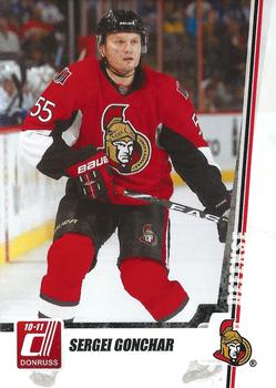 #222 Sergei Gonchar - Ottawa Senators - 2010-11 Donruss Hockey