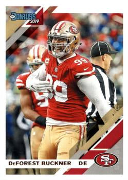 #222 DeForest Buckner - San Francisco 49ers - 2019 Donruss Football