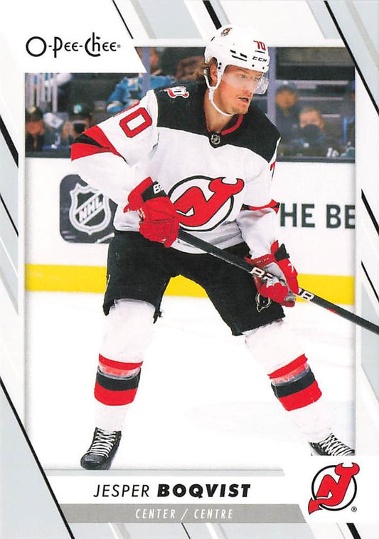 #222 Jesper Boqvist - New Jersey Devils - 2023-24 O-Pee-Chee Hockey