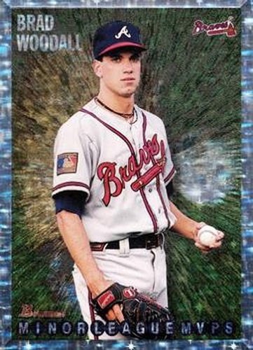 #222 Brad Woodall - Atlanta Braves - 1995 Bowman Baseball
