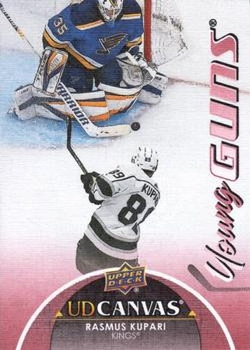 #C222 Rasmus Kupari - Los Angeles Kings - 2021-22 Upper Deck - UD Canvas Hockey