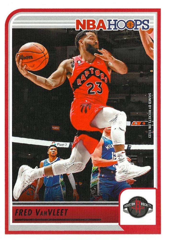 #222 Fred VanVleet - Houston Rockets - 2023-24 Hoops Basketball