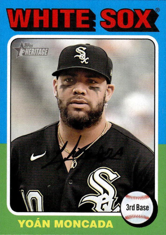 #222 Yoán Moncada - Chicago White Sox - 2024 Topps Heritage Baseball