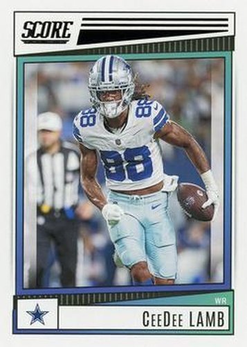 #222 CeeDee Lamb - Dallas Cowboys - 2022 Score Football