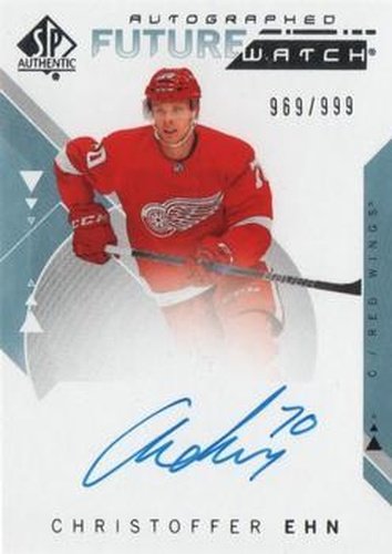 #222 Christoffer Ehn - Detroit Red Wings - 2018-19 SP Authentic Hockey