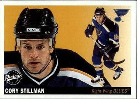#222 Cory Stillman - St. Louis Blues - 2002-03 Upper Deck Vintage Hockey