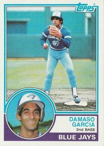 #222 Damaso Garcia - Toronto Blue Jays - 1983 Topps Baseball