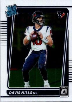 #222 Davis Mills - Houston Texans - 2021 Donruss Optic Football