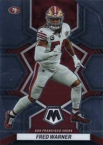 #222 Fred Warner - San Francisco 49ers - 2022 Panini Mosaic Football