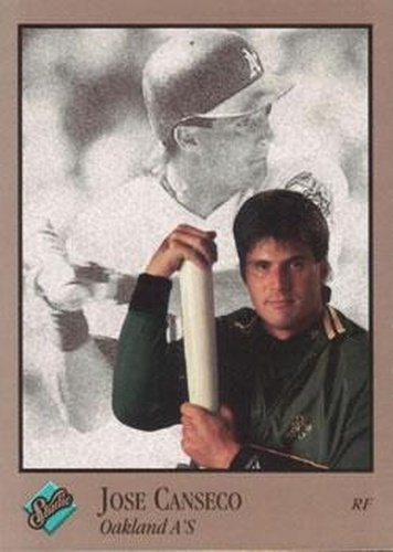 #222 Jose Canseco - Oakland Athletics - 1992 Studio Baseball