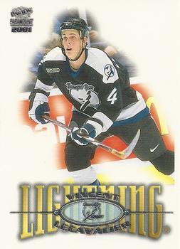 #222 Vincent Lecavalier - Tampa Bay Lightning - 2000-01 Pacific Paramount Hockey