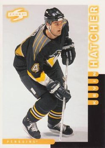 #222 Kevin Hatcher - Pittsburgh Penguins - 1997-98 Score Hockey