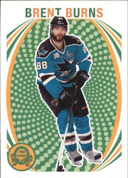 #222 Brent Burns - San Jose Sharks - 2013-14 O-Pee-Chee - Retro Hockey